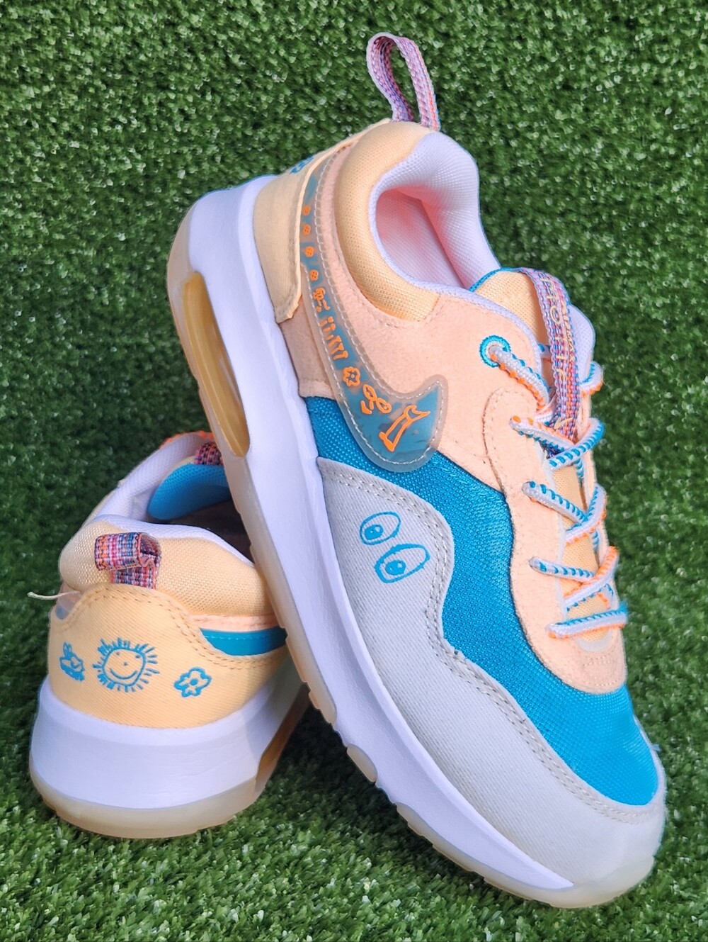 Nike Air Max Mofit SE Lightning Boys Size 3 Youth Running Walking Comfy Sneakers